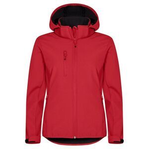 Clique Womens/Ladies Classic Soft Shell Jacket / Red